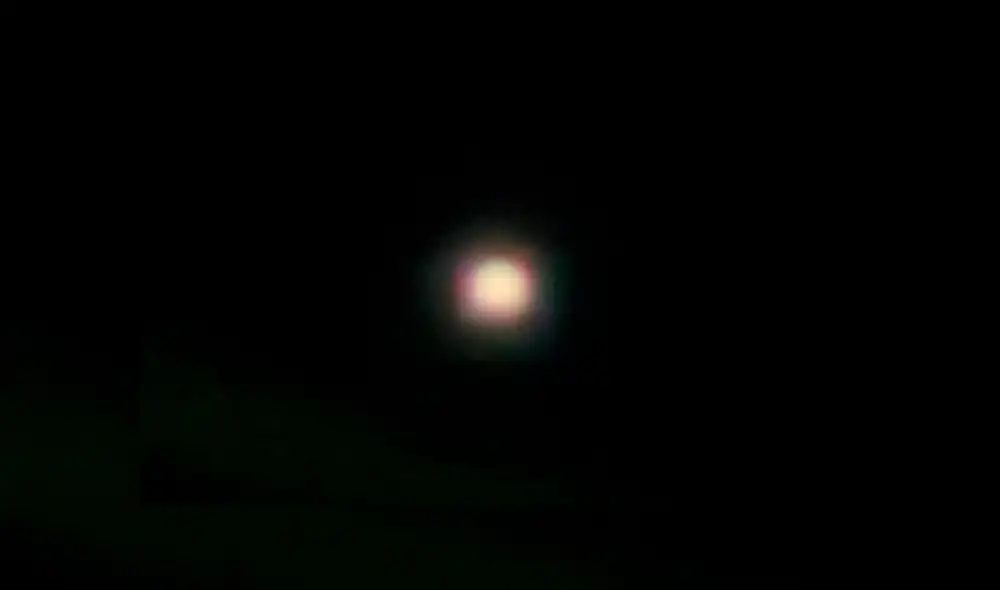 Ampliación de la imagen captada por el Observatorio Gemini el 24 de febrero.