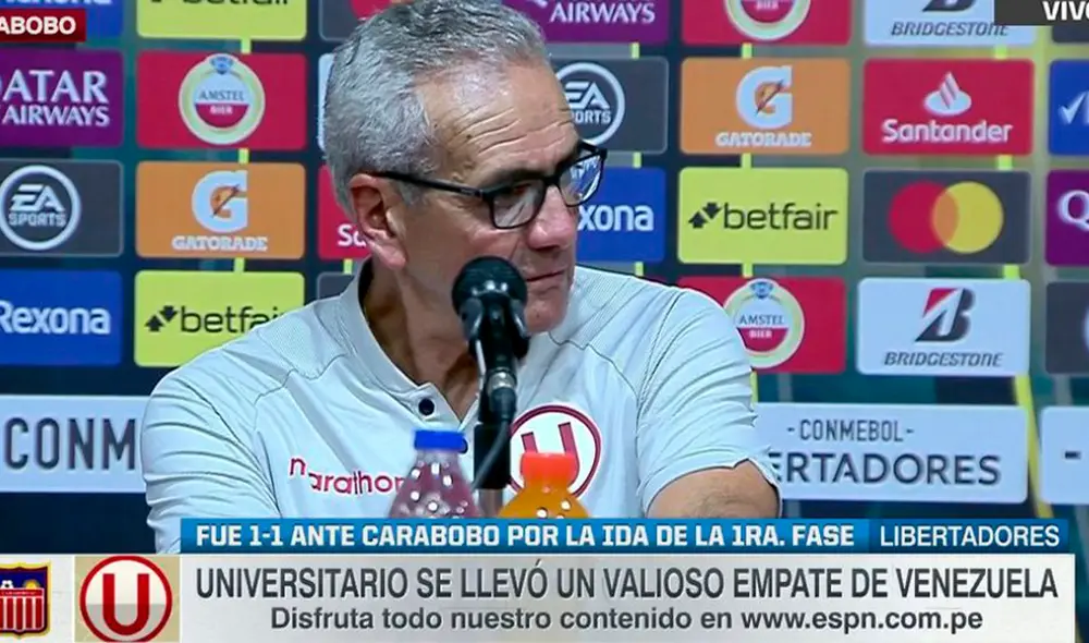 Universitario vs Carabobo Universitario vs Carabobo