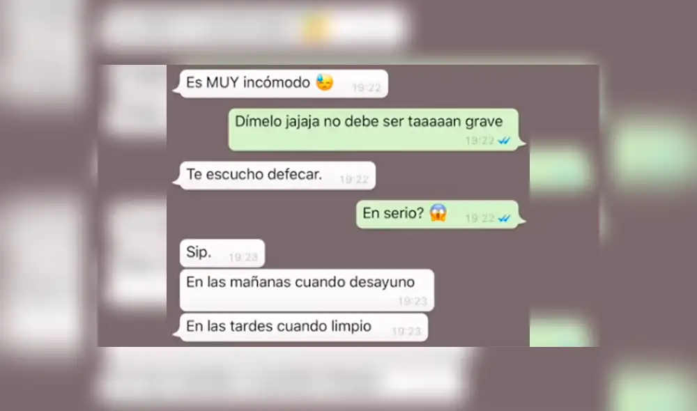 WhatsApp: Discute con su vecino y termina confesándole un oscuro secreto [FOTOS]