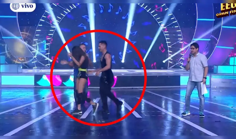 “Esto es guerra”: Luciana Fuster sufre aparatosa caída tras peligrosa acrobacia