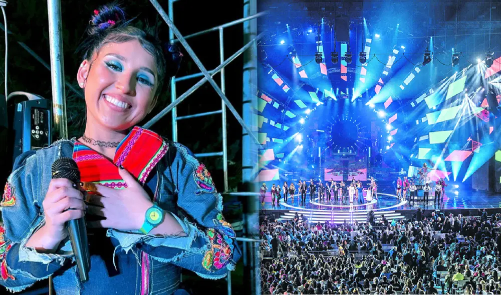 Milena Warthon es una cantante peruana que se especializa en el pop andino. foto: composición LR/ Instagram / difusión