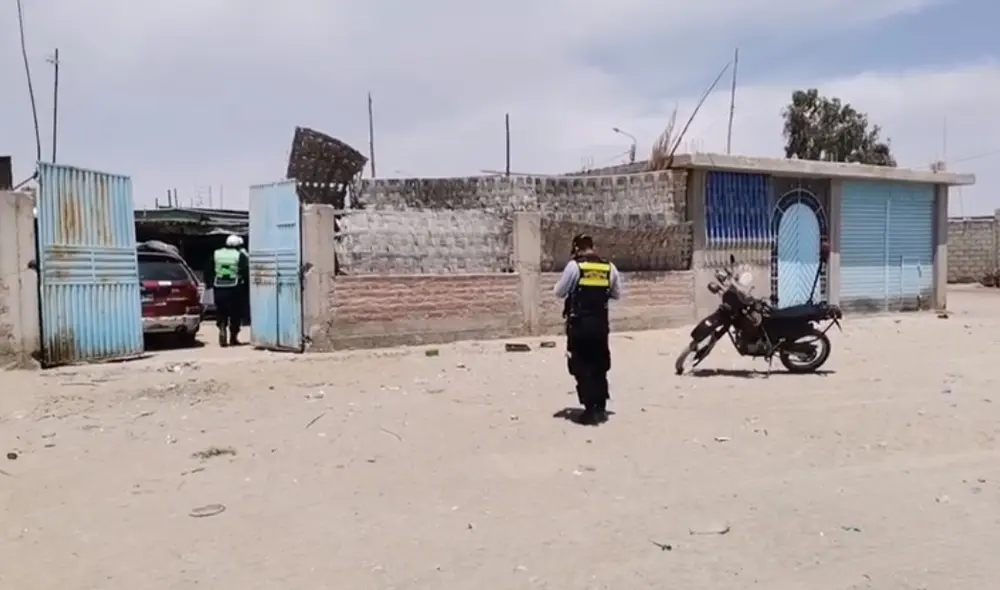 La Policía tomó las pruebas respectivas en el inmueble donde fue encontrada la menor. Foto: Difusión.