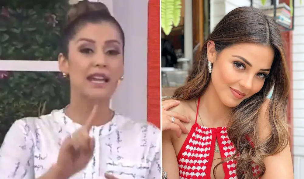 Karla Tarazona fue invitada a la reciente transmisión de Mujeres al Mando. Foto: composición/ captura/ Instagram