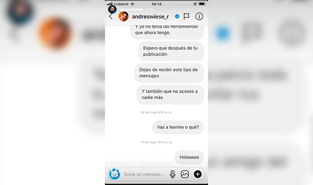 9. Captura: Instagram Mayra Couto