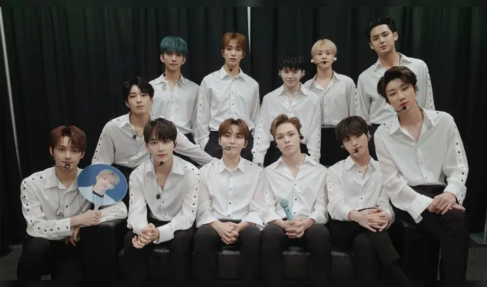 Seventeen en el backstage de su concierto en Seattle. Seventeen en el backstage de su concierto en Seattle.