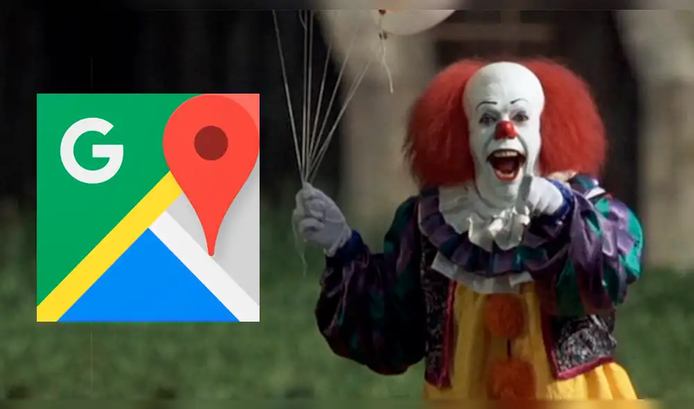 Google Maps: Captaron a "Pennywise" el payaso y miles tienen miedo [FOTOS]