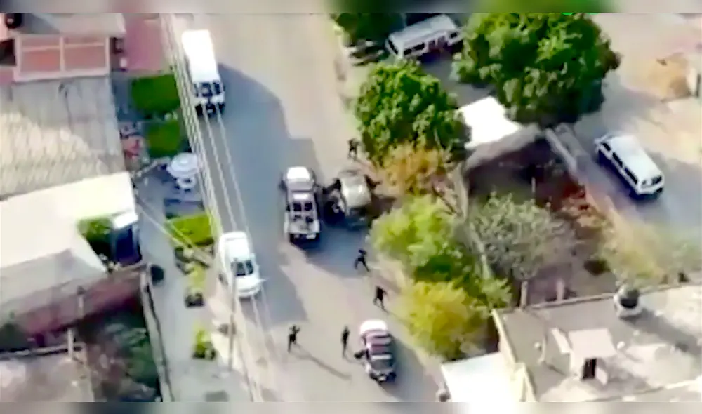 Persecución en Morelos. Foto: Captura. Persecución en Morelos. Foto: Captura.