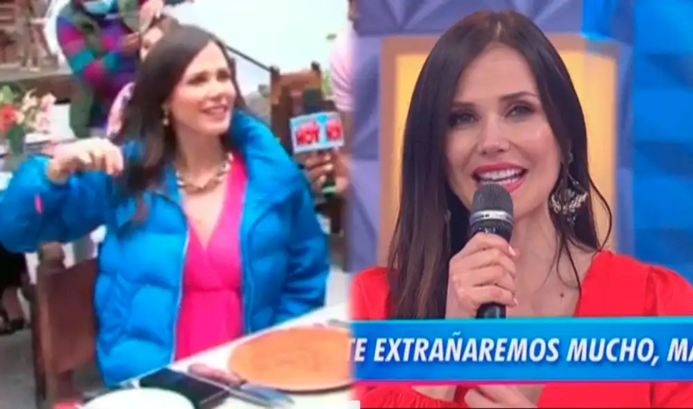 Maju Mantilla estuvo 10 años en la conducción. Foto: composición LR/América TV Maju Mantilla estuvo 10 años en la conducción. Foto: composición LR/América TV