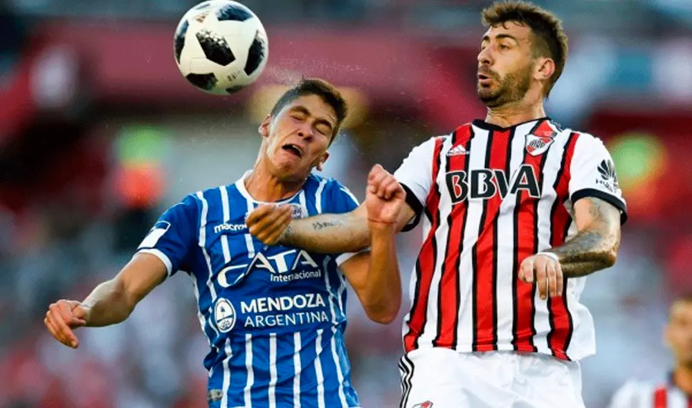 Sigue aquí EN VIVO ONLINE el River Plate vs. Godoy Cruz por los octavos de final de la Copa Argentina 2019. | Foto: AFP