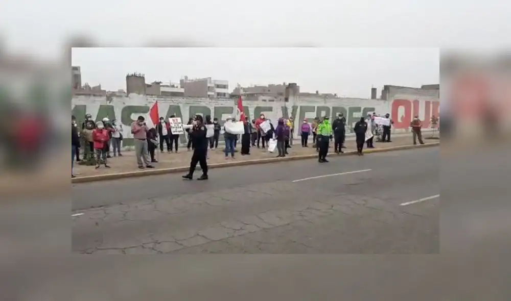 Vecinos advirtieron que realizarán otras manifestaciones para ser escuchados. (Foto: Captura de video)