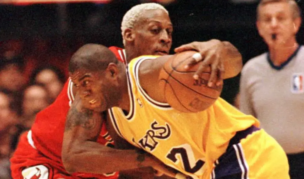 Magic Johnson fue uno de los más grandes jugadores de Los Angeles Lakers. (Créditos: AFP)