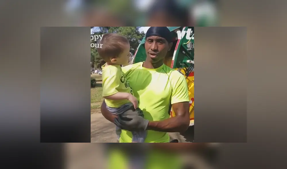 A través de Facebook se hizo viral el tierno gesto que tuvo un niño con un recogedor de basura.
