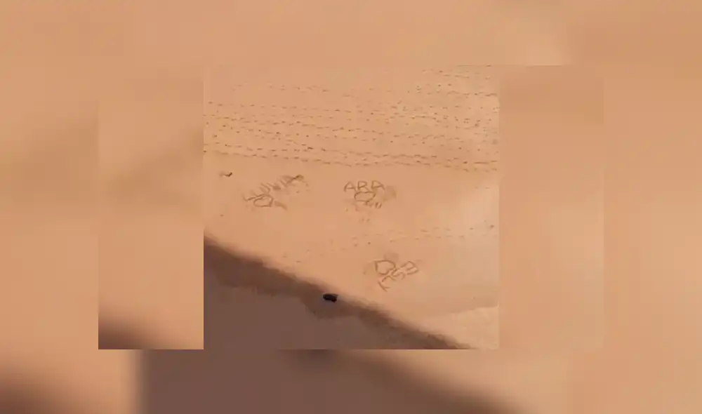 Facebook viral: captan a joven infiel cuando enviaba mensajes de amor a sus parejas en la playa [VIDEO] 