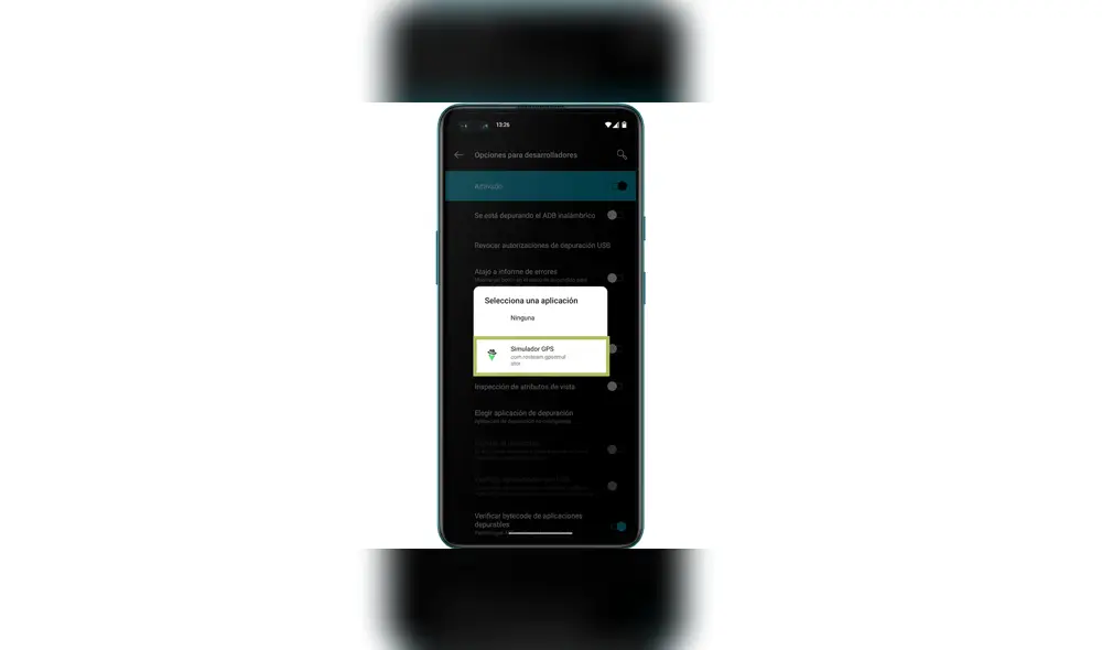 4. Vuelve a WhatsApp y ahora tu ubicación será la que elegiste. Foto: Captura.