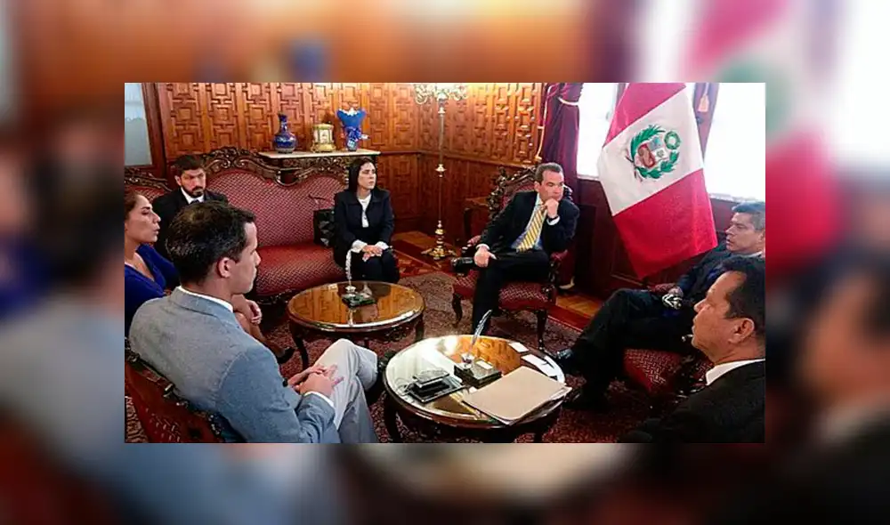 Diputados opositores de Venezuela se reunieron con Galarreta Diputados opositores de Venezuela se reunieron con Galarreta