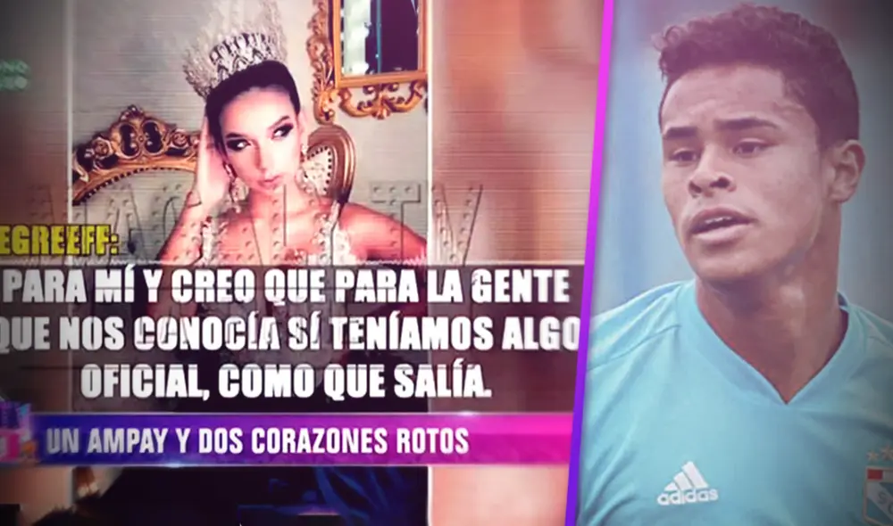 Jossmery Toledo y Christopher Olivares