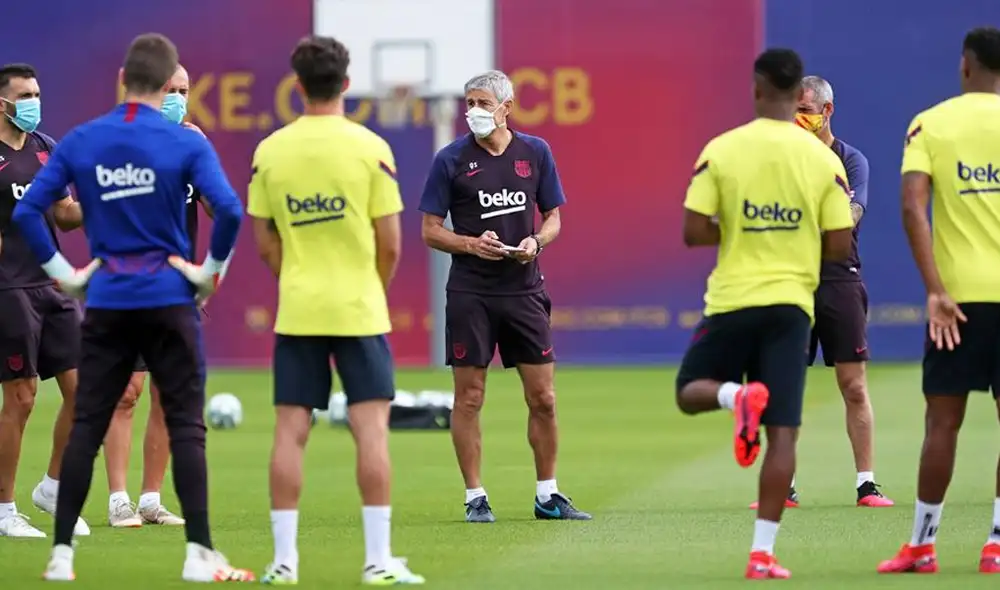 Quique Setién habló sobre la reanudación de LaLiga. | Foto: EFE