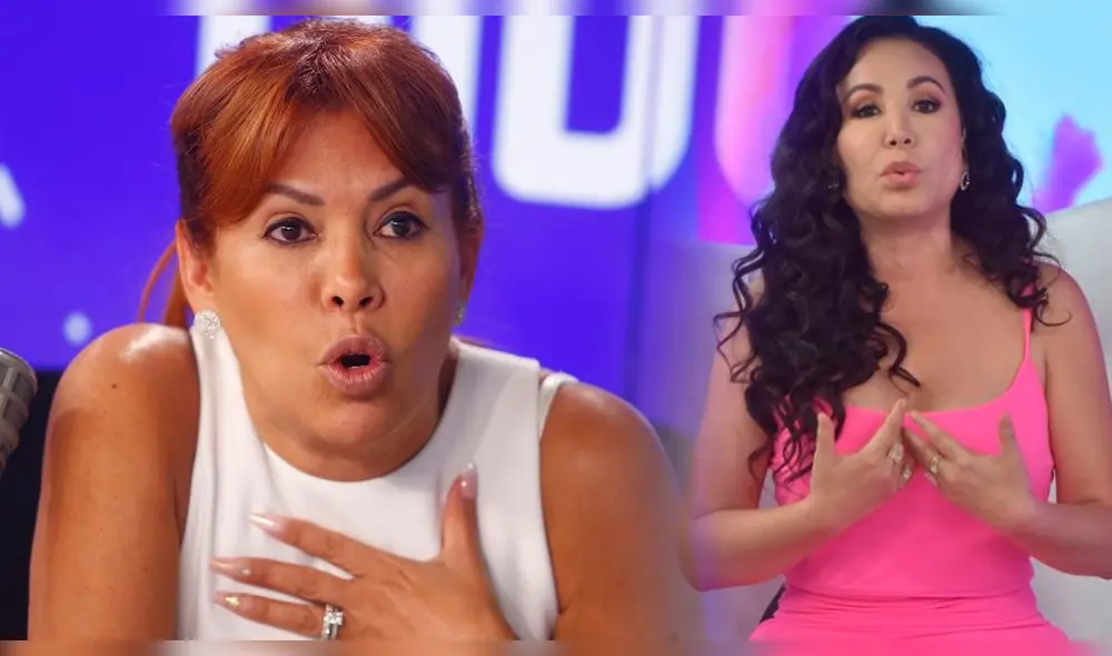 Magaly Medina responde a Janet Barboza por asegurar que le debe el rating a Gisela Valcárcel. Foto: Composición