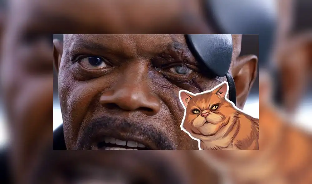 Marvel: Nick Fury no iba a perder su ojo con el gato Flerken [VIDEO]
