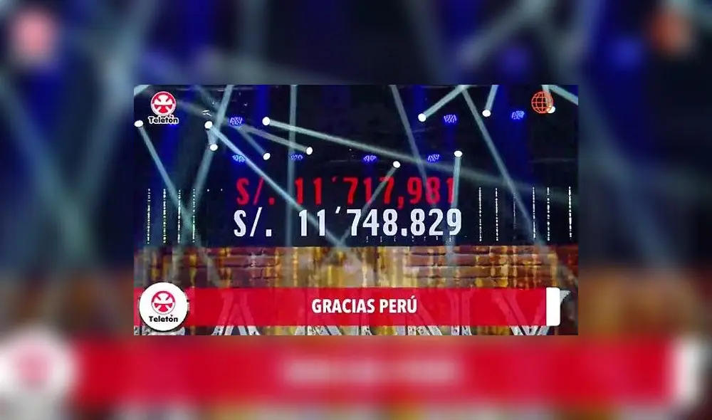 Meta alcanzada en la Teletón 2018.