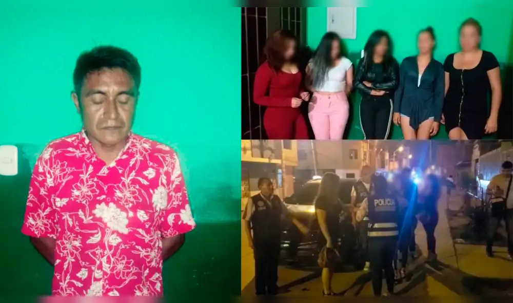 Detienen a presunto proxeneta y trabajadoras sexuales en centro de Chiclayo [VIDEO]