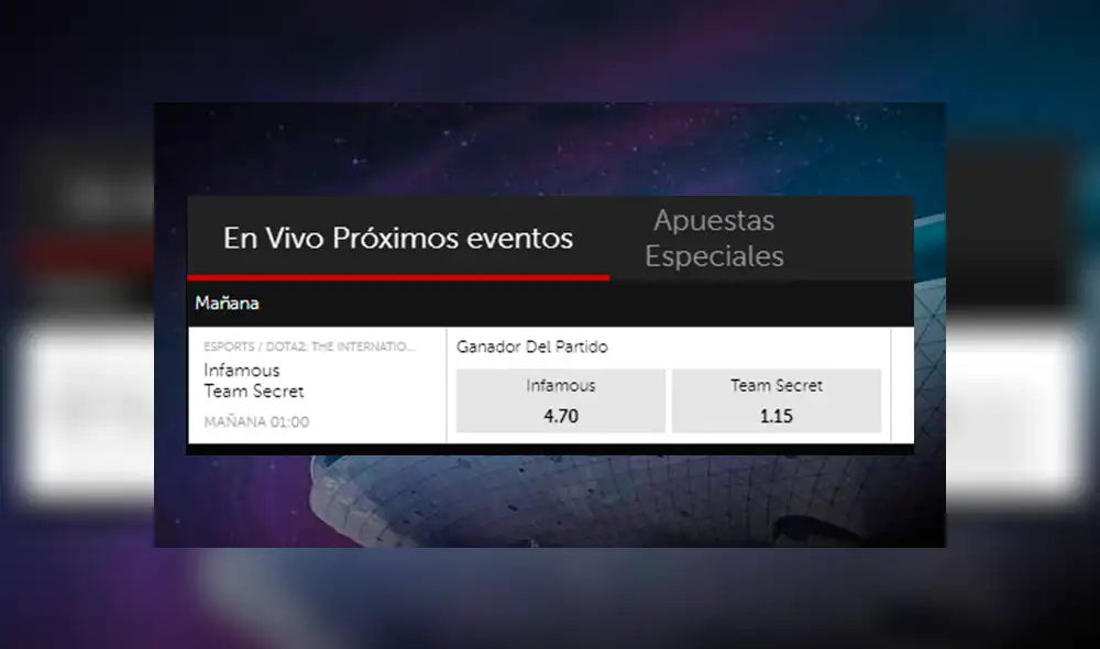 Infamous vs Team Secret Infamous vs Team Secret