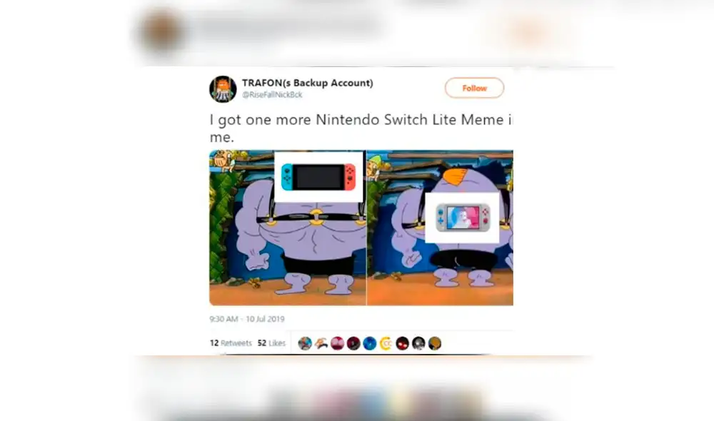 Usuarios comparten divertidos memes con otros periféricos por el anuncio de Nintendo Switch Lite. Usuarios comparten divertidos memes con otros periféricos por el anuncio de Nintendo Switch Lite.