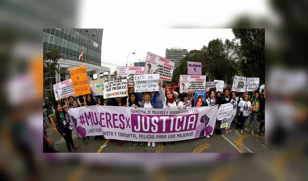 Marcha #NiUnaMenos: así se realzó movilización contra la violencia de género y corrupción [VIDEO] 