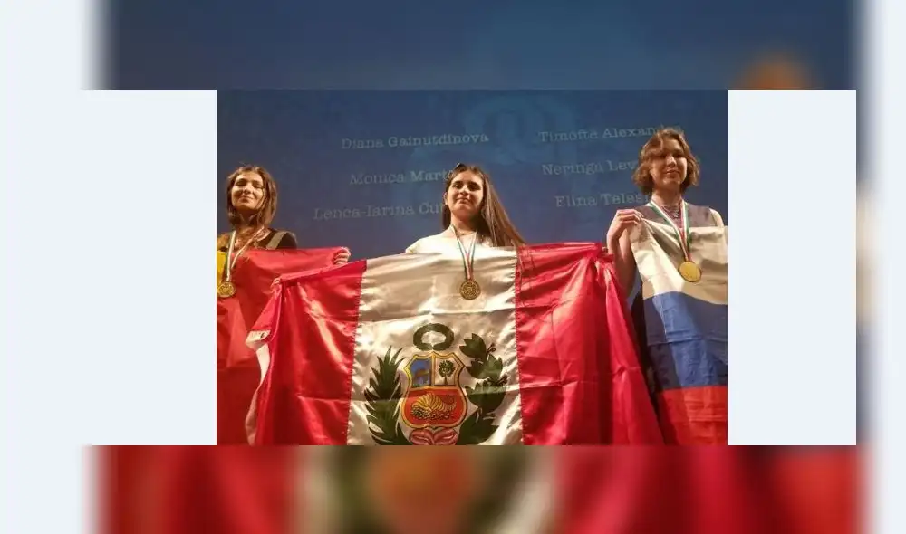 Peruana logra medalla de oro en Olimpiada Femenina de Matemática Peruana logra medalla de oro en Olimpiada Femenina de Matemática