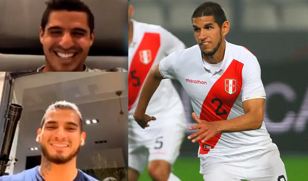 Miguel Trauco se burló de la timidez de Luis Abram en transmisión de Instagram. | Foto: GLR