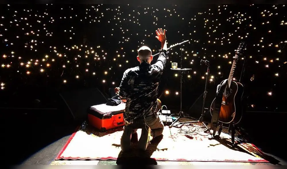 El cantautor peruano se dirigió a todos los hinchas tras la fiesta deportiva vivida este sábado.