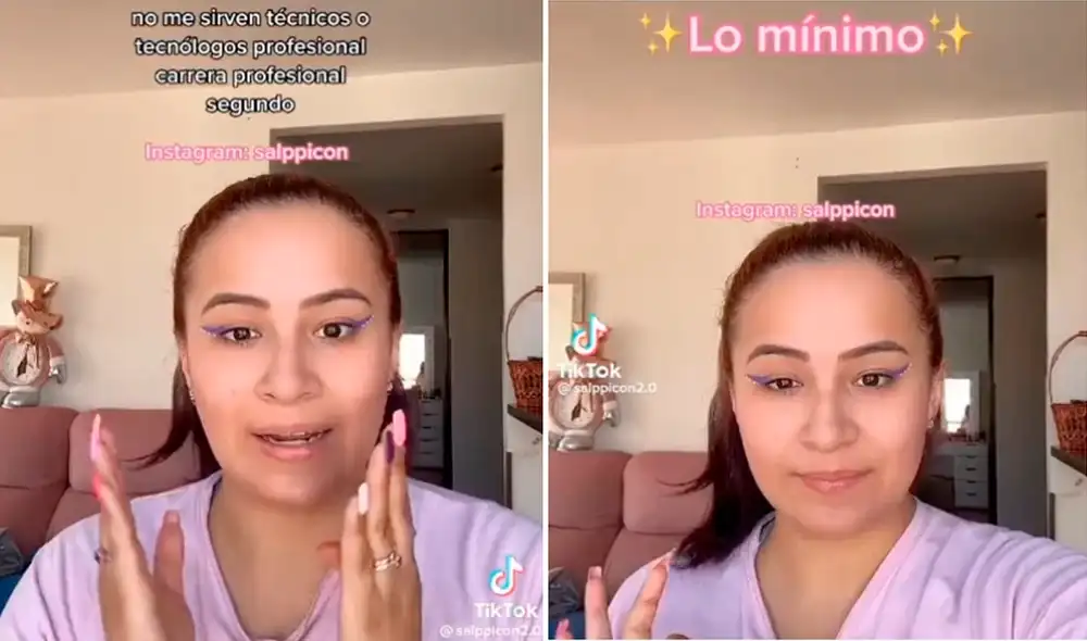 El video se volvió viral y muchos criticaron las demandas de la mujer. Foto: captura TikTok El video se volvió viral y muchos criticaron las demandas de la mujer. Foto: captura TikTok