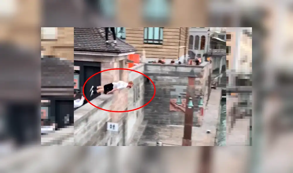 Profesional de parkour realiza un ‘salto mortal’ y el desenlace impacta a usuarios [VIDEO]