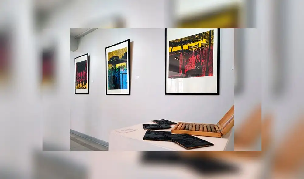 Artista de Puno presenta muestra de xilografía inspirada en música popular
