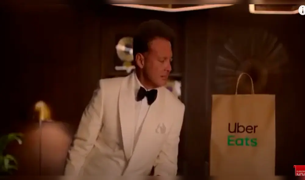 Luis Miguel reaparece ante cámaras para un comercial de Uber Eats y se vuelve viral en redes