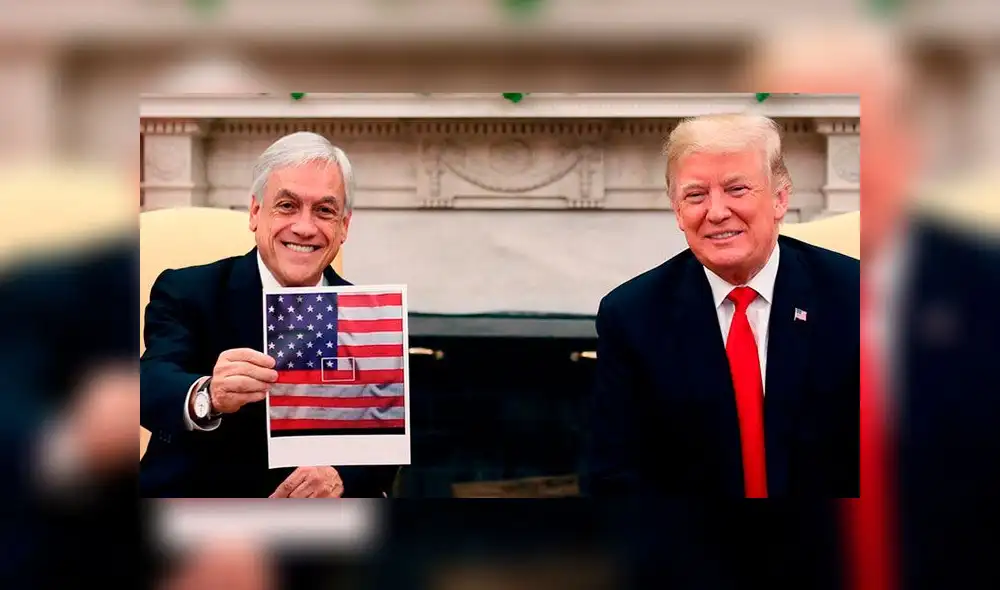 Presidentes de Chile y Estados Unidos en una reunión en la Casa Blanca. Foto: difusión Presidentes de Chile y Estados Unidos en una reunión en la Casa Blanca. Foto: difusión