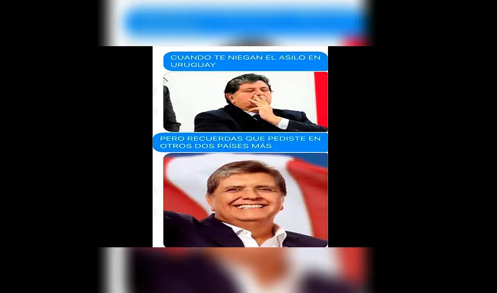 Facebook: crean graciosos memes tras el rechazo de Uruguay del asilo para Alan García [FOTOS] 