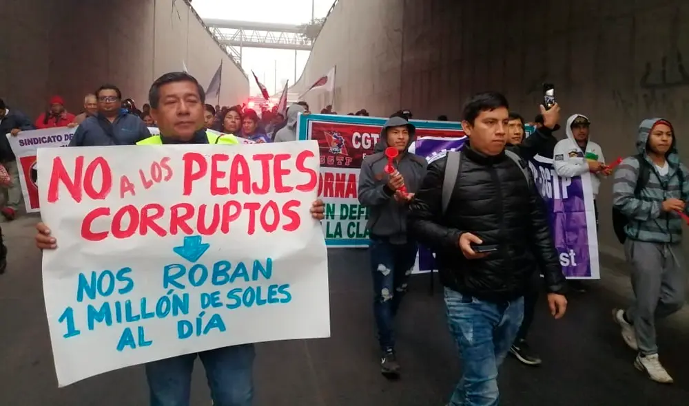 Marcha peaje