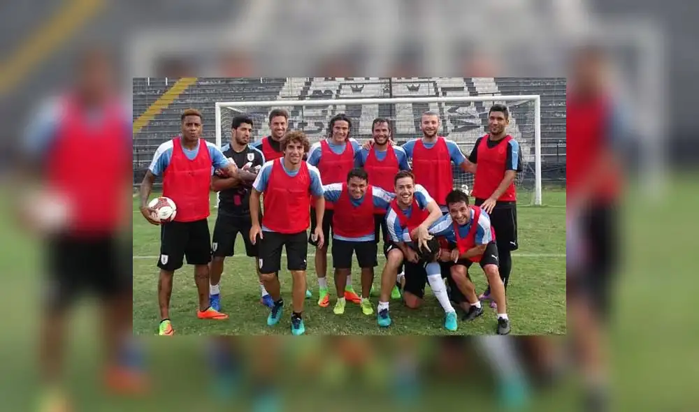 Perú vs. Uruguay: Luis Suárez y Edinson Cavani entrenaron en Matute [FOTOS]