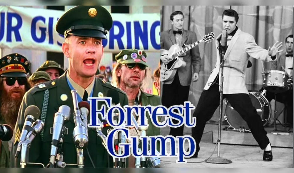 Forrest Gumpo: una película antológica. Crédito: composición