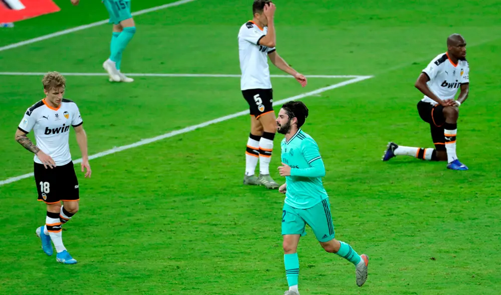 Sigue aquí EN VIVO ONLINE el Real Madrid vs. Valencia por la semifinal de la Supercopa de España. | Foto: EFE