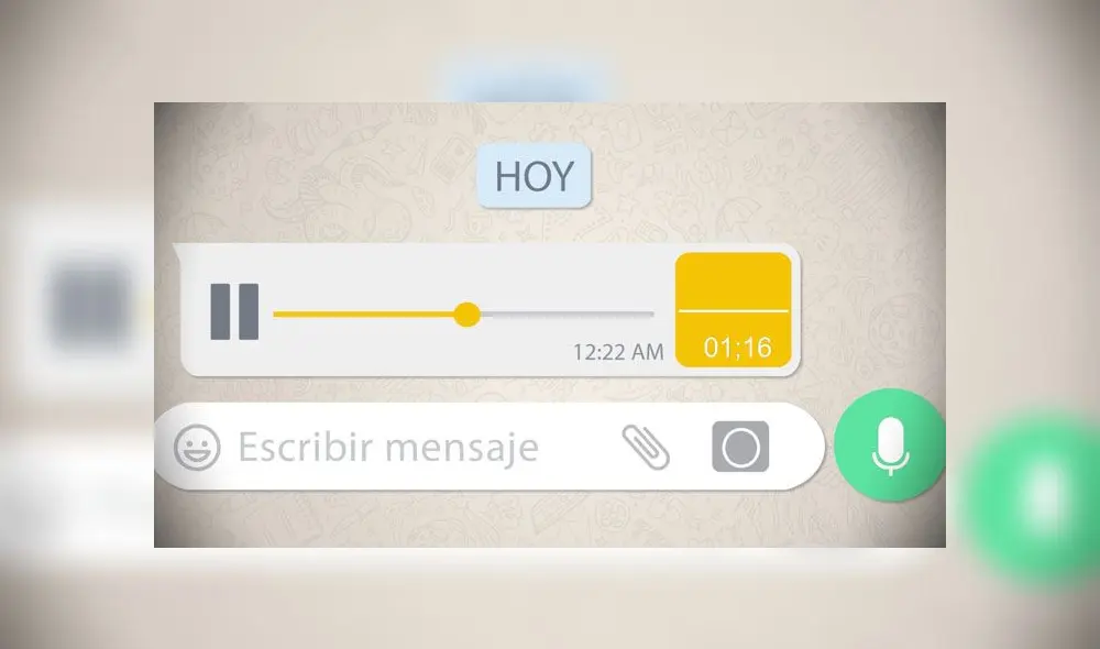 Convierte los audios de WhatsApp que te envían en mensajes de texto.