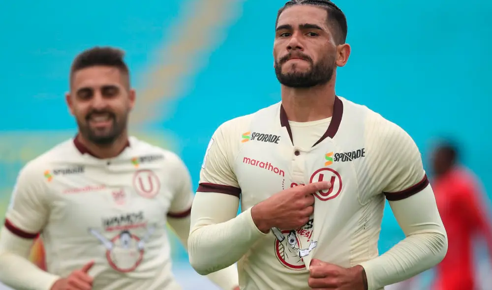 Dos Santos lleva 8 tantos anotados. Foto: Liga 1