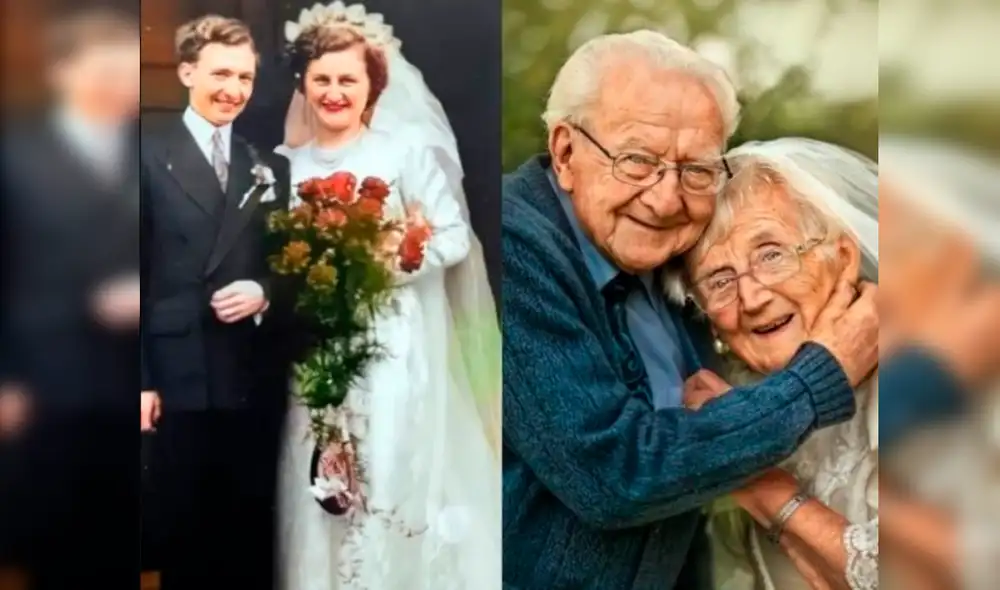 Las imágenes de los Hughes han conmovido a los usuarios de Facebook quienes no han perdido la esperanza de permanecer unidos a su pareja por muchos años. Las imágenes de los Hughes han conmovido a los usuarios de Facebook quienes no han perdido la esperanza de permanecer unidos a su pareja por muchos años.