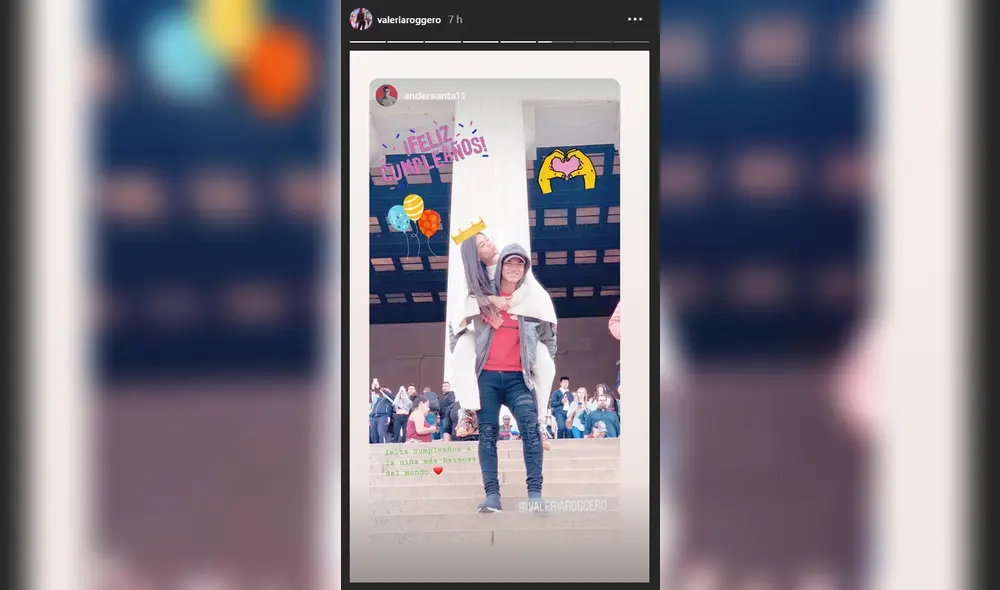 Anderson Santamaría enamora a sobrina de Jefferson Farfán con sorpresa de cumpleaños