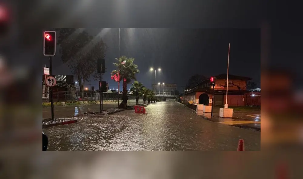 lluvias en chile Foto: EMOL