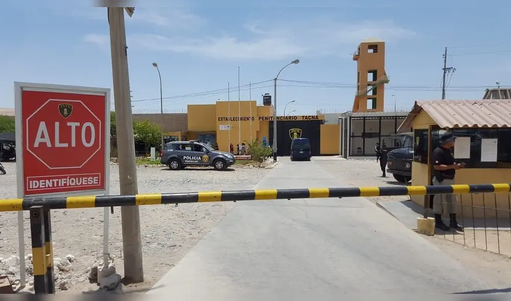 Sujeto ya cumple prisión preventiva en el penal de Tacna. Sujeto ya cumple prisión preventiva en el penal de Tacna.