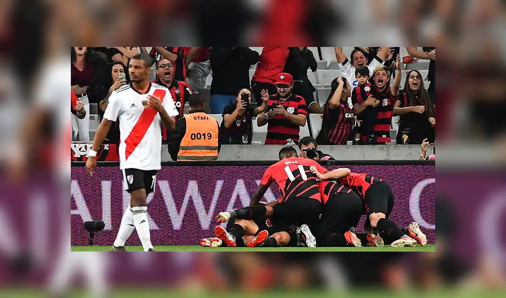 River vs. Paranaense: Marco Ruben quedó libre en el área y marcó el 1-0 [VIDEO]