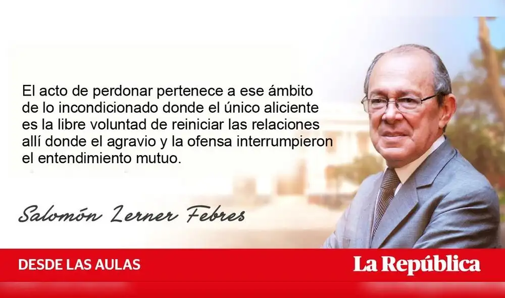 Reflexiones sobre el perdón