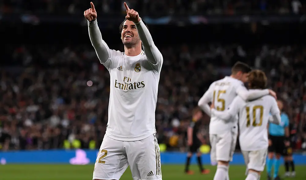 Isco marcó el primero para el Real Madrid. (Créditos: AFP)